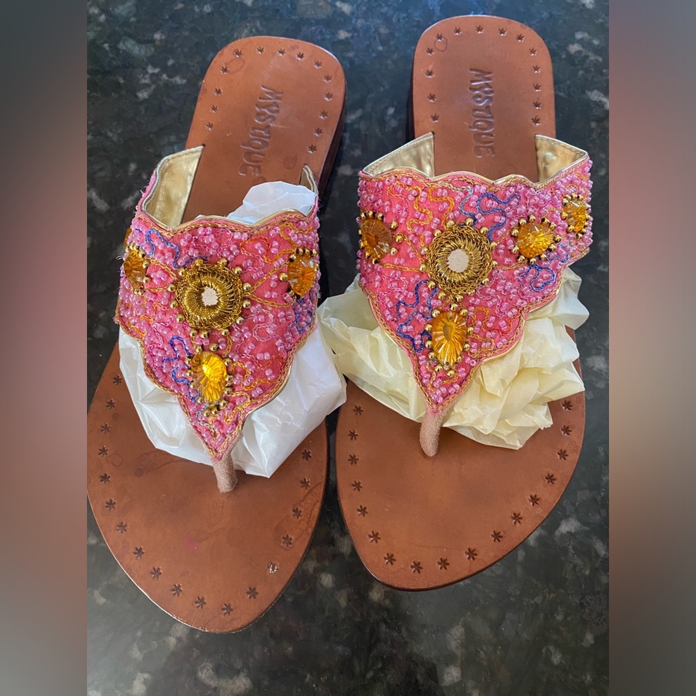 Mystique jeweled sandals